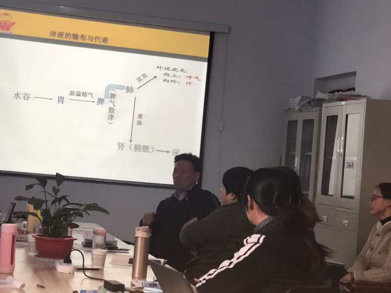 王晋主任贺磊副校长讲了少儿筋骨异常编写要求