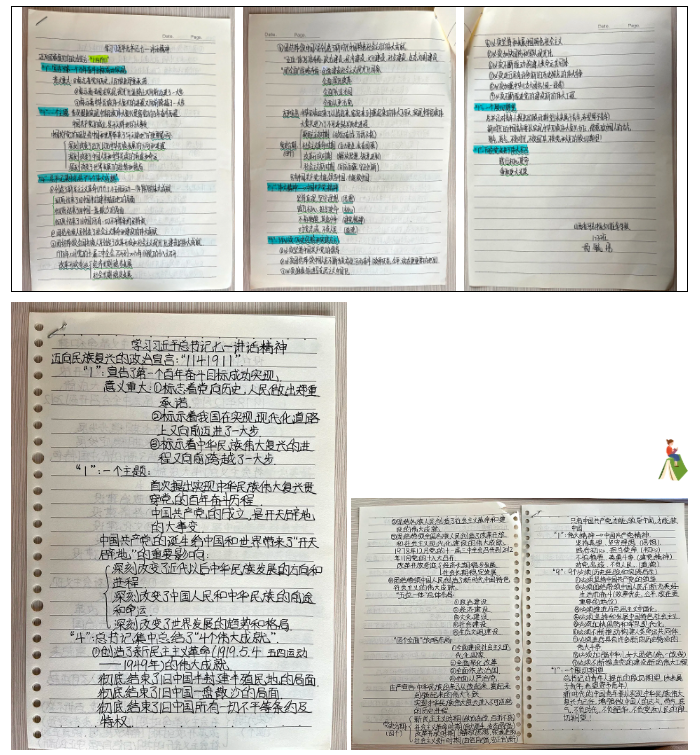 我校共青团组织团员及入团积极分子进行共青团团课学习